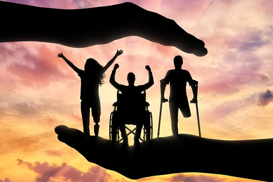 members of disability group